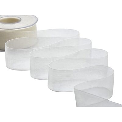 Furlanis Velo Organza, Wstążka Dekoracyjna, Tkanina Włosko-Kość Słoniowa, 40 mm x 50 m Furlanis Velo Organza, Wstążka Dekoracyjna, Tkanina Włosko-Kość Słoniowa, 40 mm x 50 m