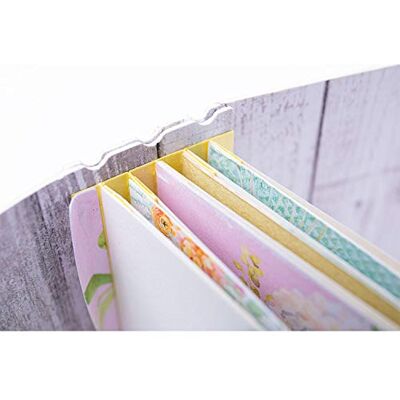 Sizzix Thinlits Die Set 2-pak Bookbinding & Label autorstwa Eileen Hull, 665153, wielokolorowy, jeden rozmiar Sizzix Thinlits Die Set 2-pak Bookbinding & Label autorstwa Eileen Hull, 665153, wielokolorowy, jeden rozmiar