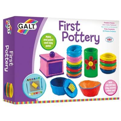Galt Toys, First Pottery, Kids' Craft Kits, Ages 6 Years Plus Galt Toys, First Pottery, Kids' Craft Kits, Ages 6 Years Plus