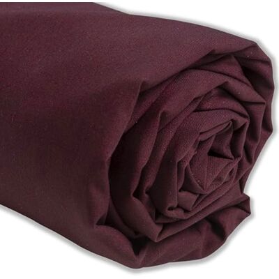 IPEA Tkanina bawełniana Popeline w kolorze bordowym 200 cm x 150 cm Made in Italy tkanina metrowa do szycia, odzieży, pokrowców, dekoracji, akcesoriów, patchworku, jednobarwnego materiału do IPEA Tkanina bawełniana Popeline w kolorze bordowym 200 cm x 150 cm Made in Italy tkanina metrowa do szycia, odzieży, pokrowców, dekoracji, akcesoriów, patchworku, jednobarwnego materiału do