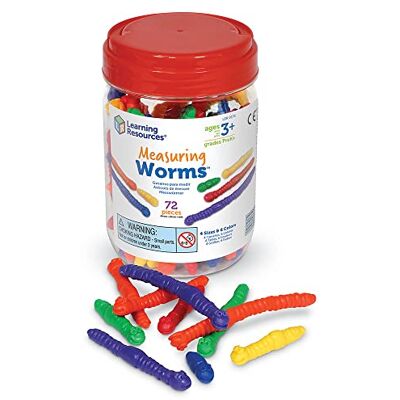 Learning Resources Zmierzenie Worms 72-Kawałek Zestaw Learning Resources Zmierzenie Worms 72-Kawałek Zestaw