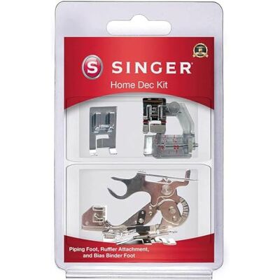 Singer Home Décor stopki do szycia, srebrne Singer Home Décor stopki do szycia, srebrne