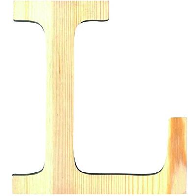 Artemio 11,5 cm drewniana litera L w górnej walizce, beżowa Artemio 11,5 cm drewniana litera L w górnej walizce, beżowa