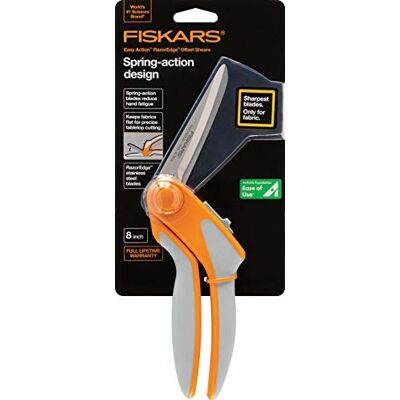 Fiskars Razoredge Easy Action Tabletop Fabric Shears 8 Fiskars Razoredge Easy Action Tabletop Fabric Shears 8
