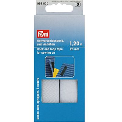 Prym taśma na rzep, 100% poliamid, biała, 2,80 x 9,00 x 0,48 cm Prym taśma na rzep, 100% poliamid, biała, 2,80 x 9,00 x 0,48 cm