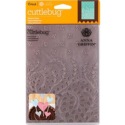 Cricut Cuttlebug szablon do wytłaczania firmy Anna Griffin, wielokolorowy, 14,73 x 23,36 x 0,45 cm, wielokolorowy, 23,62 x 14,73 x 0,4 cm Cricut Cuttlebug szablon do wytłaczania firmy Anna Griffin, wielokolorowy, 14,73 x 23,36 x 0,45 cm, wielokolorowy, 23,62 x 14,73 x 0,4 cm