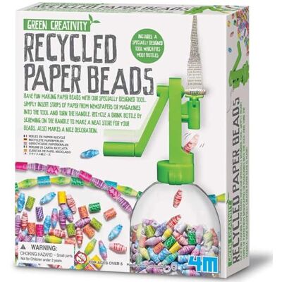 4M Green Creativity Recycled Paper Beads 4M Green Creativity Recycled Paper Beads