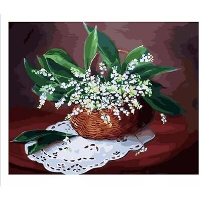 GMMH Gx9064 zestaw do malowania według liczb, 40 x 50 cm, zestaw do malowania z drewnianą ramą, idealny dla hobbystów GMMH Gx9064 zestaw do malowania według liczb, 40 x 50 cm, zestaw do malowania z drewnianą ramą, idealny dla hobbystów