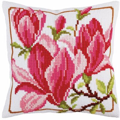 Zestaw do haftu krzyżykowego Magnolia od ART - 40x40cm Zestaw do haftu krzyżykowego Magnolia od ART - 40x40cm