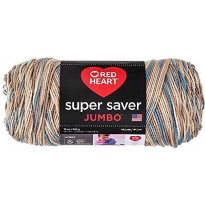 Red Heart Super Saver Jumbo przędza, Mirage Red Heart Super Saver Jumbo przędza, Mirage