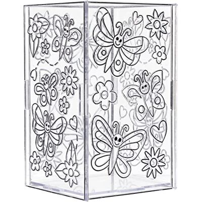 Baker Ross Suncatcher doniczka zestawy rzemieślnicze – 3 szt., wiosenne zestawy łapaczy słońca dla dzieci (FC407) Baker Ross Suncatcher doniczka zestawy rzemieślnicze – 3 szt., wiosenne zestawy łapaczy słońca dla dzieci (FC407)