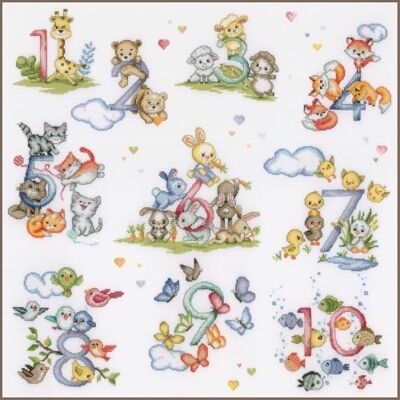 Vervaco Haft Krzyżykowy Liczony Zestaw Obraz do Haftu LICZENIE OD 1 DO 10 Zrób to Sam Zestaw Kreatywny dla Dorosłych 48 x 48 cm Dekoracja Ścienna DIY Cross Stitch Kit Vervaco Haft Krzyżykowy Liczony Zestaw Obraz do Haftu LICZENIE OD 1 DO 10 Zrób to Sam Zestaw Kreatywny dla Dorosłych 48 x 48 cm Dekoracja Ścienna DIY Cross Stitch Kit