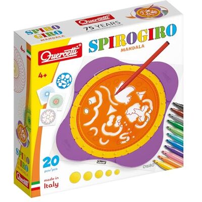 Quercetti Spirogiro Mandala zestaw do rysowania Quercetti Spirogiro Mandala zestaw do rysowania