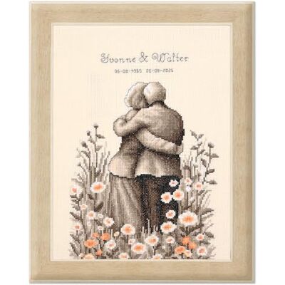 Vervaco Haft Krzyżykowy Liczony Zestaw Obraz do Haftu WIECZNA MIŁOŚĆ Zrób to Sam Zestaw Kreatywny dla Dorosłych 20 x 30 cm Dekoracja Ścienna DIY Cross Stitch Kit Vervaco Haft Krzyżykowy Liczony Zestaw Obraz do Haftu WIECZNA MIŁOŚĆ Zrób to Sam Zestaw Kreatywny dla Dorosłych 20 x 30 cm Dekoracja Ścienna DIY Cross Stitch Kit