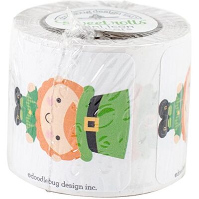 Doodlebug Pot o 'gold miniikony naklejka 100 / rolka płotu Doodlebug Pot o 'gold miniikony naklejka 100 / rolka płotu