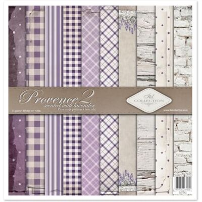 ITD Collection Zestaw do scrapbookingu, 30 x 30 cm, papier dekoracyjny, decoupage, tworzenie kart, wymiary papieru – 310 x 320 mm (Provence 2, SLS062), rozmiar M ITD Collection Zestaw do scrapbookingu, 30 x 30 cm, papier dekoracyjny, decoupage, tworzenie kart, wymiary papieru – 310 x 320 mm (Provence 2, SLS062), rozmiar M