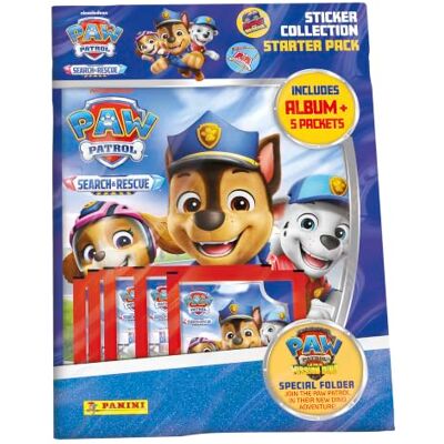 Panini Psi Patrol kolekcja naklejek poszukiwawczych i ratowniczych – pakiet startowy Panini Psi Patrol kolekcja naklejek poszukiwawczych i ratowniczych – pakiet startowy