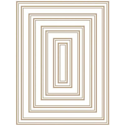 Spellbinders Błyszczące prostokątne płyty z gorącej folii, metal Spellbinders Błyszczące prostokątne płyty z gorącej folii, metal