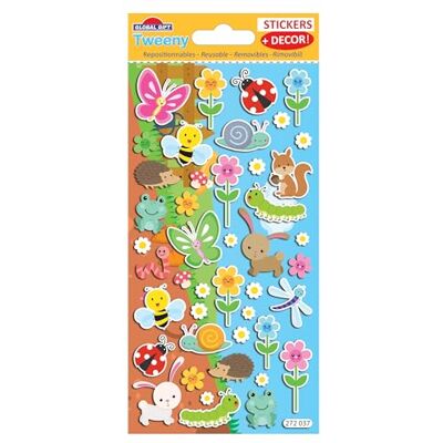 GLOBAL GIFT Stojak dekoracyjny dla dzieci natura naklejki 3D GLOBAL GIFT Stojak dekoracyjny dla dzieci natura naklejki 3D