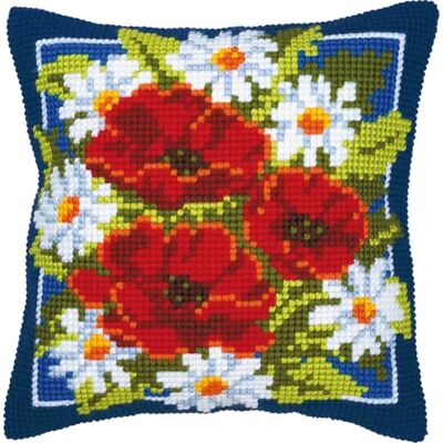 Zestaw do haftowania na poduszkę Vervaco - 40x40 cm Zestaw do haftowania na poduszkę Vervaco - 40x40 cm