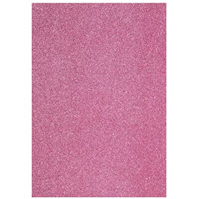 Creative pianka 2 mm A4 10 szt. brokat różowy Creative pianka 2 mm A4 10 szt. brokat różowy