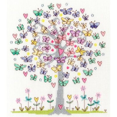 Bothy Threads Love Spring Zestaw do haftu krzyżykowego - Zestaw do haftu krzyżykowego Bothy Threads Love Spring Zestaw do haftu krzyżykowego - Zestaw do haftu krzyżykowego