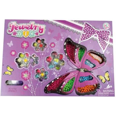 Pracht Creatives Hobby 4805-36051 Zestaw do majsterkowania z plastikowymi koralikami w różnych wzorach i kolorach, z akcesoriami, zestaw koralików do tworzenia biżuterii Pracht Creatives Hobby 4805-36051 Zestaw do majsterkowania z plastikowymi koralikami w różnych wzorach i kolorach, z akcesoriami, zestaw koralików do tworzenia biżuterii