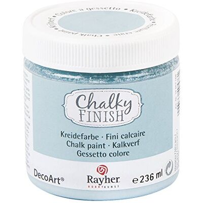 Rayher Hobby 38868566 - Gessetto Colore, Szary/Niebieski - Dekoracyjna Farba Rayher Hobby 38868566 - Gessetto Colore, Szary/Niebieski - Dekoracyjna Farba