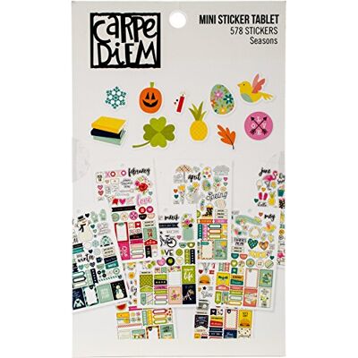 Carpe Diem Simple Stories 7983 Planner Essentials Mini naklejki, wielokolorowe Carpe Diem Simple Stories 7983 Planner Essentials Mini naklejki, wielokolorowe