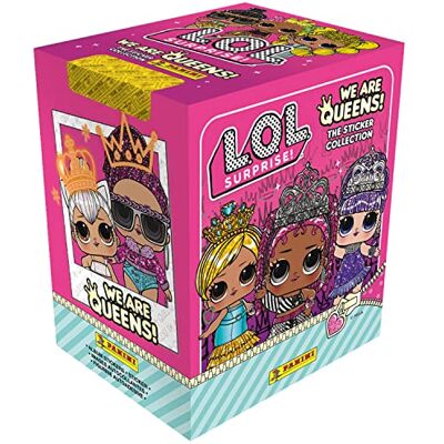 Panini LOL Surprise All des Queens Box 36 kieszeni, 004577BOX36F Panini LOL Surprise All des Queens Box 36 kieszeni, 004577BOX36F