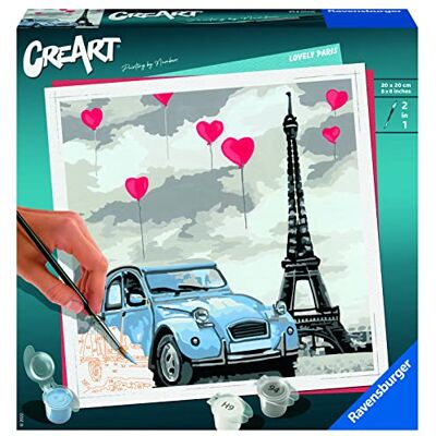Ravensburger 20197 CreArt Piękny Paryż Ravensburger 20197 CreArt Piękny Paryż