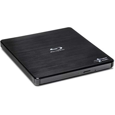 LG Hitachi- BP55 External Blu-Ray Drive, USB 2.0 Slim Portable Player/Rewriter for Laptop, Desktop PC, Windows 11 Compatible, with TV Connectivity, 3D Playback, 8x Read/Write Speed Black LG Hitachi- BP55 External Blu-Ray Drive, USB 2.0 Slim Portable Player/Rewriter for Laptop, Desktop PC, Windows 11 Compatible, with TV Connectivity, 3D Playback, 8x Read/Write Speed Black