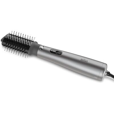 Braun Air Styler AS4.3, suszarko-lokówka z termiczną szczotką, prostująca szczotka i końcówka susząca, silnik HTDC o mocy 1000 W z 3 trybami stylizacji, technologia Super IONTEC, BRAS430E Braun Air Styler AS4.3, suszarko-lokówka z termiczną szczotką, prostująca szczotka i końcówka susząca, silnik HTDC o mocy 1000 W z 3 trybami stylizacji, technologia Super IONTEC, BRAS430E