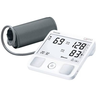 Beurer BM 93 CARDIO sfigmomanometr na ramię z 1-kanałową funkcją EKG do rejestrowania rytmu serca, wykrywa migotanie przedsionków i dodatkowe ystole, aplikacja HealthManager Pro Beurer BM 93 CARDIO sfigmomanometr na ramię z 1-kanałową funkcją EKG do rejestrowania rytmu serca, wykrywa migotanie przedsionków i dodatkowe ystole, aplikacja HealthManager Pro