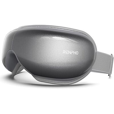 RENPHO masażer do oczu z ciepłem, kompresja powietrza Bluetooth muzyka ładowalna terapia oczu masażer dla zmniejszenia zmęczenia oczu ciemne koła torby na oczy suche oczy poprawiają sen (C-Grey) RENPHO masażer do oczu z ciepłem, kompresja powietrza Bluetooth muzyka ładowalna terapia oczu masażer dla zmniejszenia zmęczenia oczu ciemne koła torby na oczy suche oczy poprawiają sen (C-Grey)