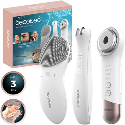 Cecotec Masażer do twarzy Facecare Skinroutine Face Cleaner Face Care: środek czyszczący, urządzenie przeciwzmarszczkowe i masażer, moc elastyczności skóry, w tym opaska i opaski na nadgarstek Cecotec Masażer do twarzy Facecare Skinroutine Face Cleaner Face Care: środek czyszczący, urządzenie przeciwzmarszczkowe i masażer, moc elastyczności skóry, w tym opaska i opaski na nadgarstek