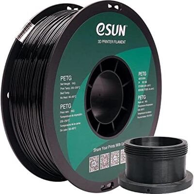 eSUN PETG filament Solid Black, 1,55 kg eSUN PETG filament Solid Black, 1,55 kg