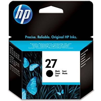 HP 27 oryginalny toner do drukarki, czarny, kompatybilny z modelami Deskjet, Officejet, PSC HP 27 oryginalny toner do drukarki, czarny, kompatybilny z modelami Deskjet, Officejet, PSC