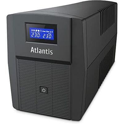 Atlantis A03-HP2003 zasilacz awaryjny czysta fala sinusoidalna 1500 VA 900 W Line Interactive, wyświetlacz LCD, port USB-HID, 3 wyjścia IEC + 2 gniazda Schuko + kabel zasilający, 2 baterie 12 V-9 Ah, Atlantis A03-HP2003 zasilacz awaryjny czysta fala sinusoidalna 1500 VA 900 W Line Interactive, wyświetlacz LCD, port USB-HID, 3 wyjścia IEC + 2 gniazda Schuko + kabel zasilający, 2 baterie 12 V-9 Ah,