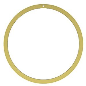 Wieniec z mosiądzu Cooee Design 20cm - Dekoracyjny wieniec Wieniec z mosiądzu Cooee Design 20cm - Dekoracyjny wieniec
