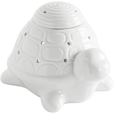 ZEN ARÔME Palnik Perfumy Ceramy Franklin Zapachowy palnik kremówkowy współczesne rękodzieło łatwa aromaterapia nowoczesne wnętrze pachnące, słodki posąg żółwia, 45 ml, wys. 11,5 cm Zen'Arôme ZEN ARÔME Palnik Perfumy Ceramy Franklin Zapachowy palnik kremówkowy współczesne rękodzieło łatwa aromaterapia nowoczesne wnętrze pachnące, słodki posąg żółwia, 45 ml, wys. 11,5 cm Zen'Arôme