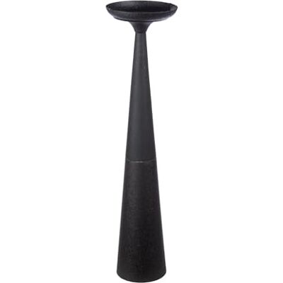 Casablanca modernes Design Casablanca świecznik Rotonda – żelazo – czarny – powierzchnia krakelowana – duży – wysokość 64 cm x Ø 21 cm Casablanca modernes Design Casablanca świecznik Rotonda – żelazo – czarny – powierzchnia krakelowana – duży – wysokość 64 cm x Ø 21 cm