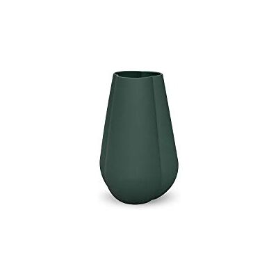 Cooee Design Ciemnozielona Waza - 7x7x11cm Cooee Design Ciemnozielona Waza - 7x7x11cm