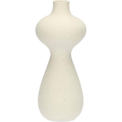 rituali domestici Wazon Deco Monofiore 2 poziomy z żywicy cementowej, 13 x 13 cm, głębokość 32 cm, kolekcja Multicurve rituali domestici Wazon Deco Monofiore 2 poziomy z żywicy cementowej, 13 x 13 cm, głębokość 32 cm, kolekcja Multicurve