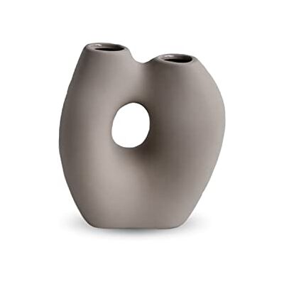 Cooee Design Frodig wazon piaskowy, ceramika, kształt organiczny, kolor piaskowy, AG-07-01-SA, W: 9, dł.: 18, wys.: 20 cm Cooee Design Frodig wazon piaskowy, ceramika, kształt organiczny, kolor piaskowy, AG-07-01-SA, W: 9, dł.: 18, wys.: 20 cm