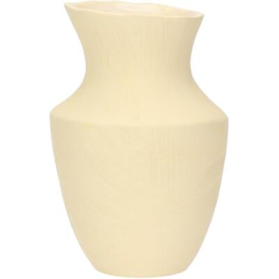 rituali domestici Wazon ukośny L z ceramiki, 17,5 x 17,5 cm, głębokość 26,5 cm, kolekcja Sulledune rituali domestici Wazon ukośny L z ceramiki, 17,5 x 17,5 cm, głębokość 26,5 cm, kolekcja Sulledune