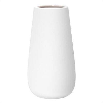 D'vine Dev Nowoczesny biały wazon ceramiczny, owalny, ziarnisty, z pudełkiem w opakowaniu, VS-OV-SW, 25 cm D'vine Dev Nowoczesny biały wazon ceramiczny, owalny, ziarnisty, z pudełkiem w opakowaniu, VS-OV-SW, 25 cm