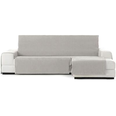 EYSA ITALIA - Rozkładana sofa narożna z półwyspem 240cm Widok z prawej strony Jasnoszary EYSA ITALIA - Rozkładana sofa narożna z półwyspem 240cm Widok z prawej strony Jasnoszary