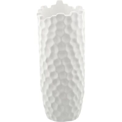 Deco 79 CosmoLiving by Cosmopolitan Wazon, porcelana, 15 x 15 x 35 cm Deco 79 CosmoLiving by Cosmopolitan Wazon, porcelana, 15 x 15 x 35 cm