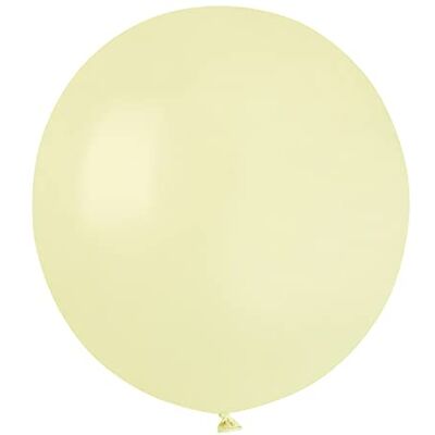 Ciao Koperta 25 szt. balonów z naturalnego lateksu Premium Quality G150 (Ø 48 cm/19"), kolor kości słoniowej Ciao Koperta 25 szt. balonów z naturalnego lateksu Premium Quality G150 (Ø 48 cm/19"), kolor kości słoniowej